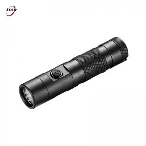 Water Resistant Portable LED Flashlight Rechargeable 1100 Lumens OEM ODM