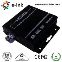 China LC Connector HDMI Over Fiber Optic Extender , Hdmi To Cat5 / Cat6 Extender Converter on sale