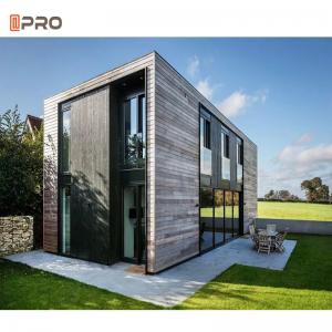 China 2 Floor 16Ft By 40Ft Tiny Prefab House Shipping Container Morocco Light Steel Flat Roof supplier