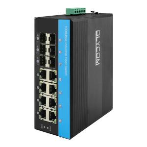 China 2.5G L2 Managed Switch 8 Port PoE 240W Промышленная сеть ERPS MSTP Ring Din Rail CE supplier