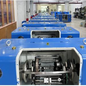 China Φ300mm PLC high speed bunching machine copper wire twisting stranding for data cable making twisting equipement twister supplier