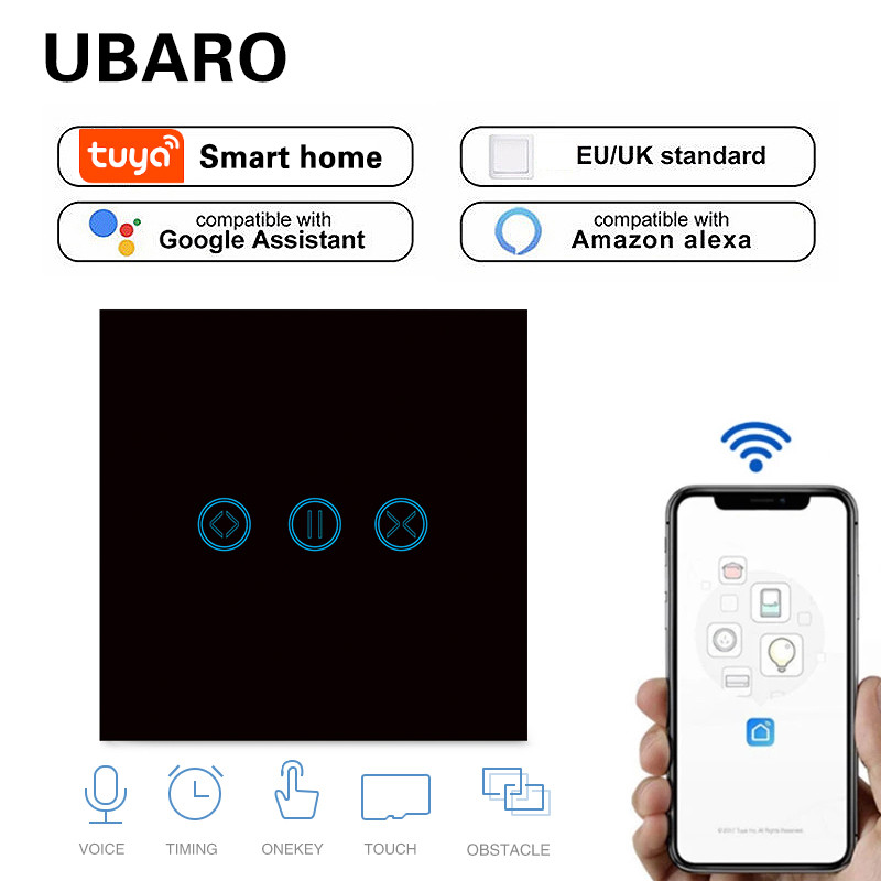 1800W Wifi プログラム可能なライト スイッチ 壁に設置された無線リモコン