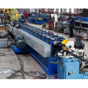 China Fly Saw Cutting Rectangle Welding Tube Roll Forming Machine with Punching Press Machine supplier