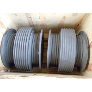 China Aluminium Alloy Drum Shaped Wire Rope Reel with Different Reel Diameter supplier