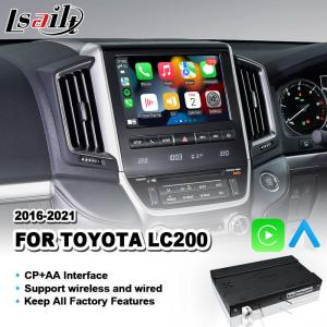 China Android sem fio auto Carplay Inrerface para o Toyota Land Cruiser 200 GXL Sahara VX VXR VX-R LC200 2016-2021 supplier