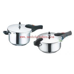 Supply high quality induction stainless steel Pressure cooker,thickness 1.0mm