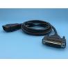 China OBD2 OBDII 16 Pin J1962 Male to DB25 Pin Female Connector Cable wholesale