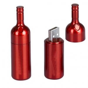 China OEM/ODM multifarious shape usb flash drive, custom red wine bottle pen drive usb stick supplier