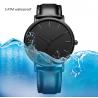 China Shenzhen factory matte black luxury minimalist men watches with good price