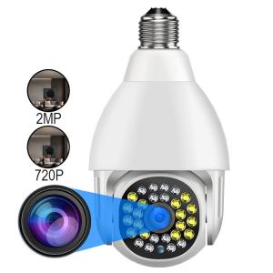 China 1.5 Inch Smart Light Bulb Security Camera E27 Real Time With 28 Pcs Lamp supplier