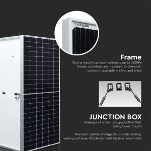 Solar Panel 1000W System Complete Home Off Grid All Black 500W Topcon Solar Panel