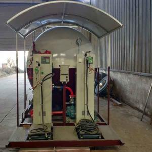 Mobile 5 To 10 Tons LPG Auto Gas Pump , 1.77mpa Autogas Filling Stations