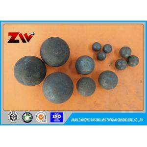 High hardness HRC 60-68 grinding balls Mining / ball mill , forging and casting Tecnology