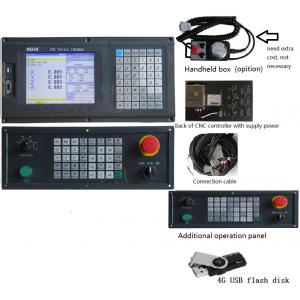 China Humane 4 Axis milling CNC Controller system with usb + dsp function , PLC ladder and ATC supplier