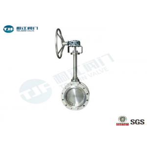 Cryogenic Flanged Wafer Butterfly Valve , Triple Offset Butterfly Valve