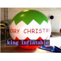 China Christmas Advertising Inflatable Balloon 3M Diameter PVC For Promotion on sale