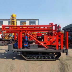 China GK 200 Borehole Crawler Mounted Geological Drilling Rig for Rock Well Drilling supplier