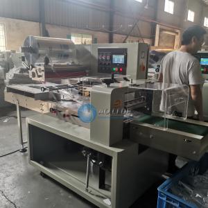 1 Meters Long 450D White Bread Flow Wrap Packing Machine