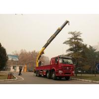 China 16 Ton Truck Mounted Crane , Knuckle Boom Truck Crane SQ16ZK4Q ISO CCC on sale