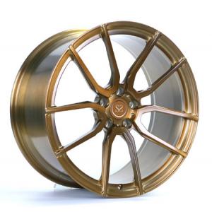 China Heavy Duty Brushed Bronze 21 Inch Forged Wheels For Audi Q5 supplier