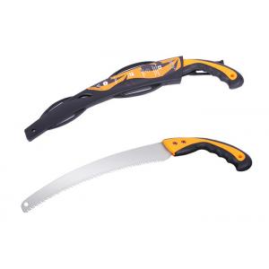 Manual Gardening Hand Tools , Handheld Pruning Saw With Knife Sheath