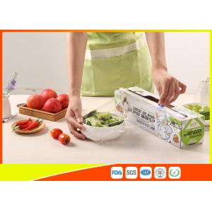 China Clear Ldpe Catering Cling Film , Recycable Plastic Stretch Catering Foil And Cling Film supplier