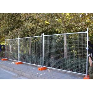 China Pre Galvanized 75*150mm Mesh Temp Construction Fence supplier