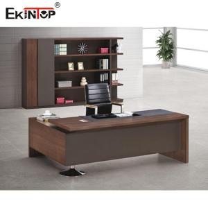 Ekintop Wooden Office Executive Desk Computer Table For Office Furniture