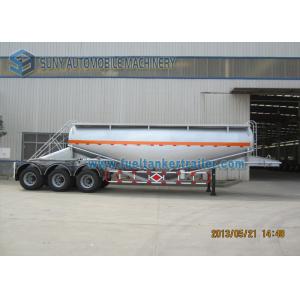 China V shape 3 Axles 35m3 Dry Bulk Tank Trailer Cement Semi Trailer For Transportation supplier