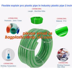 Flexible Explain Pvc Plastic Pipe In Industry Plastic Pipe PVC Layflat Hose PVC Steel Wire Reinforced Hose PVC Fiber