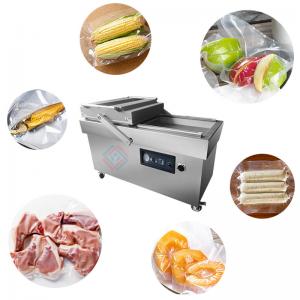 China Durable 304 Stainless Steel Vacuum Packing Machine Double Chamber supplier