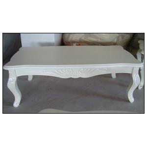China luxury modern rectangle wood coffee table supplier