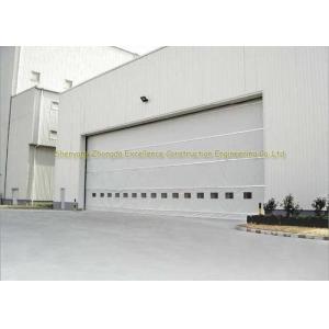 Light Weight Steel Hangar Buildings Roofing System Large Span Building Arch Hangar