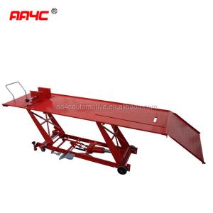 Pneumatic Motorcycle Air Powered Scissor Lift 10 Ft 20 Feet 25 Ft