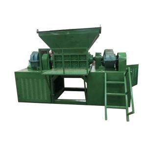 0.4t/H 30kw Double Shaft Shredder Machine Shred Plastic,Metal,Tire