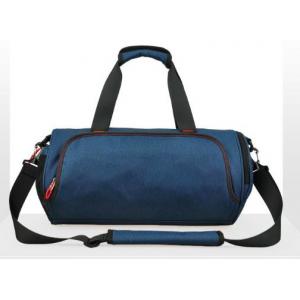 China Large Size Round 600D Gym Duffel Bag Workout Gym Bag With Shoe Pocket supplier