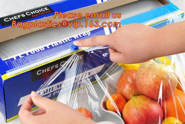 Plastic PVC Stretch Cling Film for Food Wrap, Good price pvc heat resistant