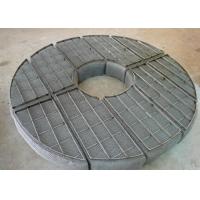 China Knitted Wire Mesh Demister Filter Rating 99.9% Performance Stainless Steel on sale