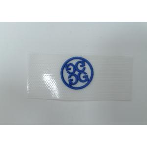 China Washable 3D Molded Silicone Heat Transfer Clothing Labels For Garment supplier