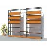 China 5 Layers Wood Retail Clothing Display Racks For Trousers OEM / ODM Available wholesale