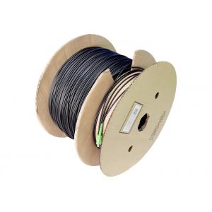 FTTH Outdoor High Strength Fiber Optic Patch Cord G657B3 3.0 Kevlar TPU Simple Construction