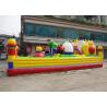 Customized Cartoon Inflatable Bouncy Castle Waterproof / Fire - Resistant