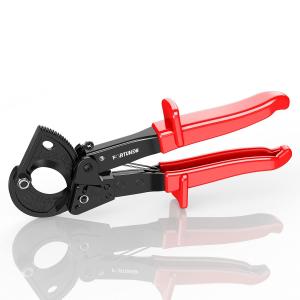 China Multicolor Ratchet Cable Cutter Tool Maximum 240mm2 For Marine supplier