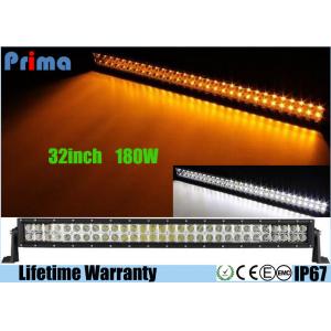 China 32 inch Led Truck Light Bar Wireless Remote Control 180W Super Cool Yellow White supplier