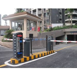China SEWO Vehicle Access Control Electronic Barrier Gate with Smart Parking Payment Station and Steel Tempered Glass Housing wholesale