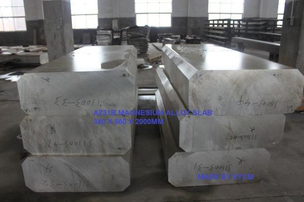 Cast and homogenized treated Magnesium Alloy Block as per ASTM standard max.