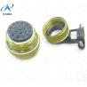 Conector Eléctrico Circular Serie ZH23, Carcasa de Aluminio Anodizado para Aplicaciones Industriales. ZH23-19/24P-8-B con abrazadera de cable en ángulo.