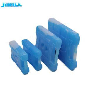 China Multi Purpose Eco Friendly Reusable Blue Ice Cooler Brick With Non Toxic Gel supplier