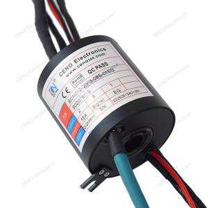 China イーサネット信号と電力供給対応 低温スリップリング (貫通穴) wholesale