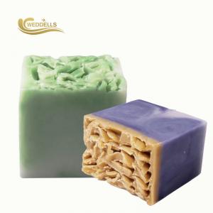 Sweet Almond Handmade Face Soap / Fresh Scent Soap Bar For Facial Cleaning